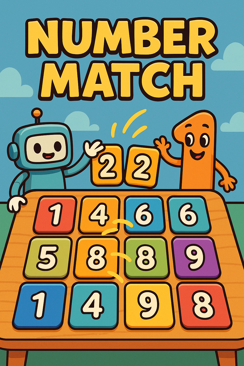 Number Match. Sum pairs that equal ten